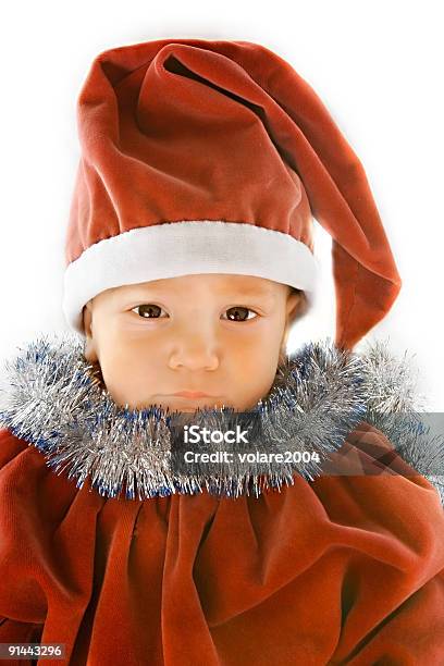 Santa Bambino - Fotografie stock e altre immagini di Allegro - Allegro, Ambientazione tranquilla, Bambino