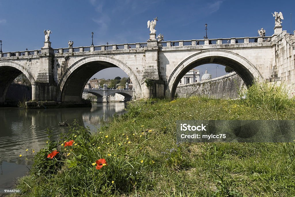 San Angelo Bridge - Foto de stock de Agua libre de derechos