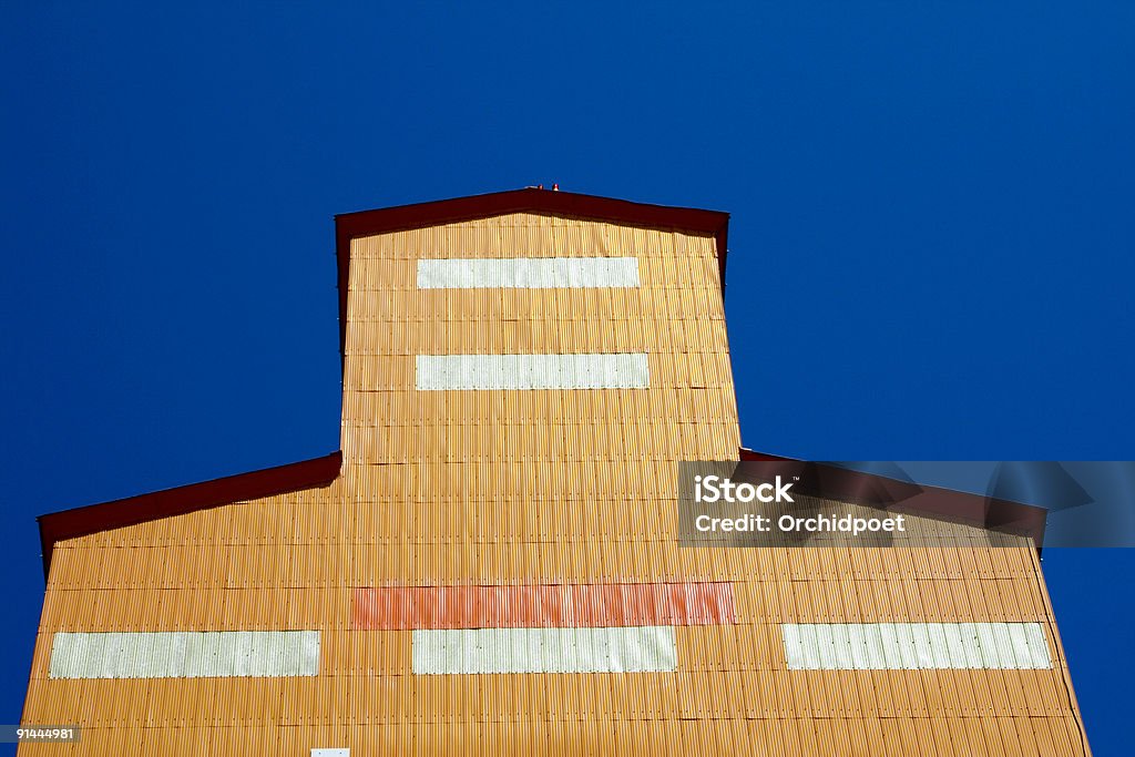 Grãos de elevador - Foto de stock de Colheita royalty-free