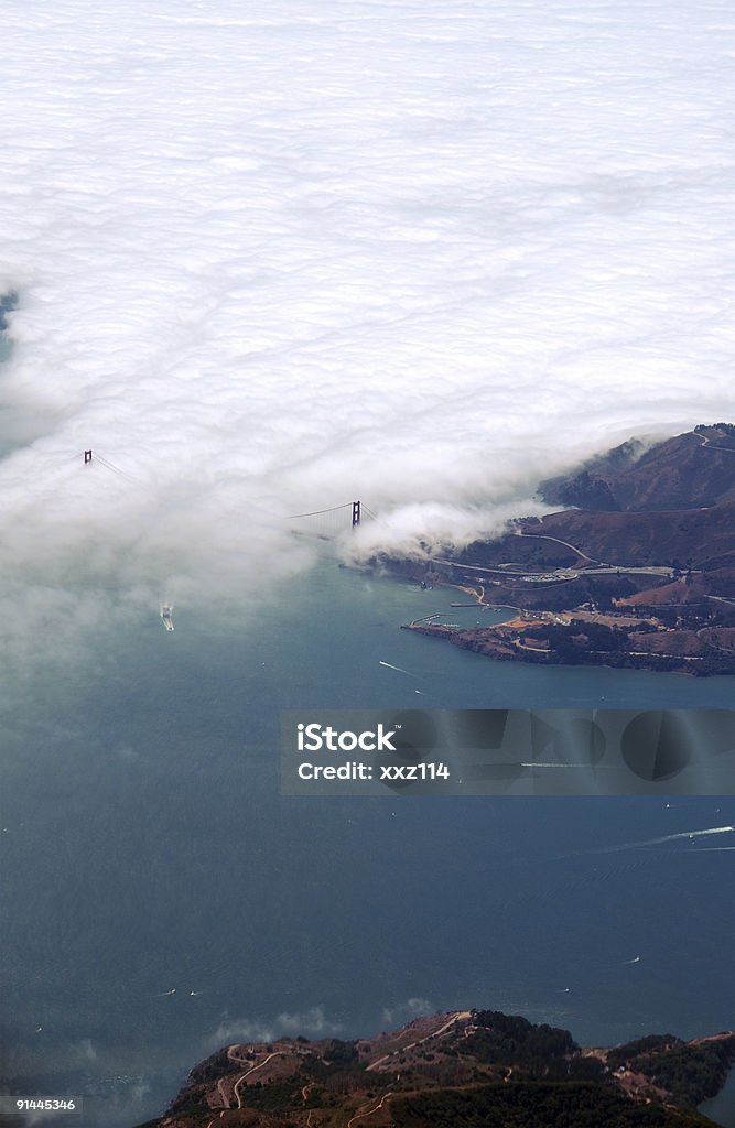 Golden Gate Bridge Birdview - Photo de Admirer le paysage libre de droits