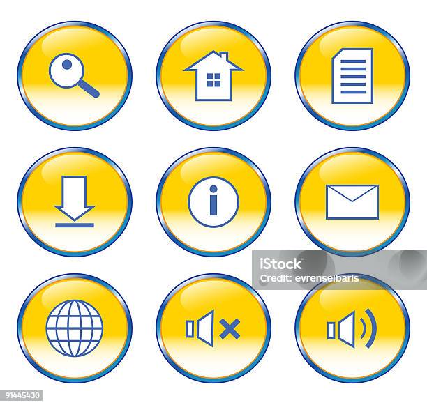 Pensée Web Icon Set Vecteurs libres de droits et plus d'images vectorielles de Affaires - Affaires, Affaires d'entreprise, Bulle