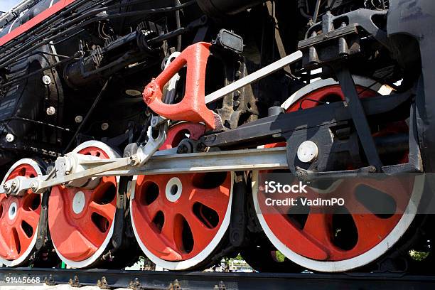 Foto de Locomotiva A Vapor e mais fotos de stock de Antigo - Antigo, Antiguidade, Aço