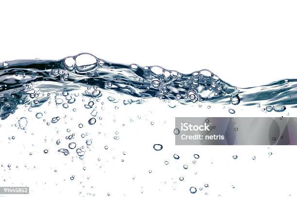 Gocce Dacqua26 - Fotografie stock e altre immagini di Acqua - Acqua, Bianco, Blu