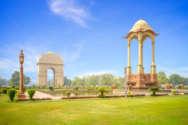 istock Canopy and India Gate in New Delhi, India 914462334