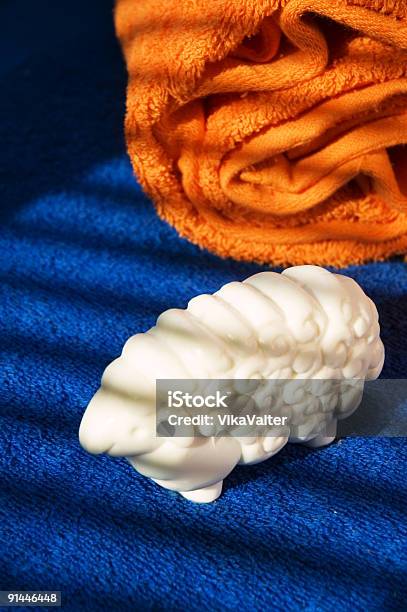 Handtücher Stockfoto und mehr Bilder von Ausgedörrt - Ausgedörrt, Baumwolle, Blau