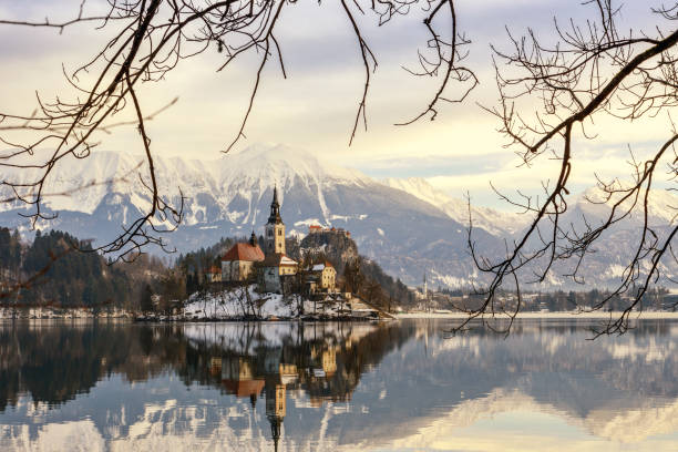 istock Winter landscape Bled Lake, Slovenia 914465358
