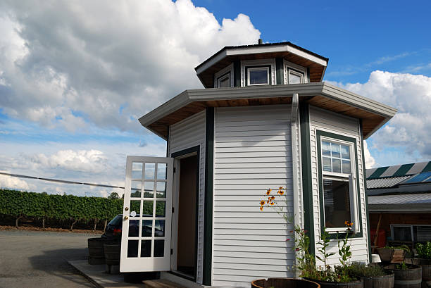 istock octagon house in a vineyard 91446627