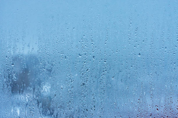istock Rain water drops on a glass , Abstract Backdrop vintage style 914466868