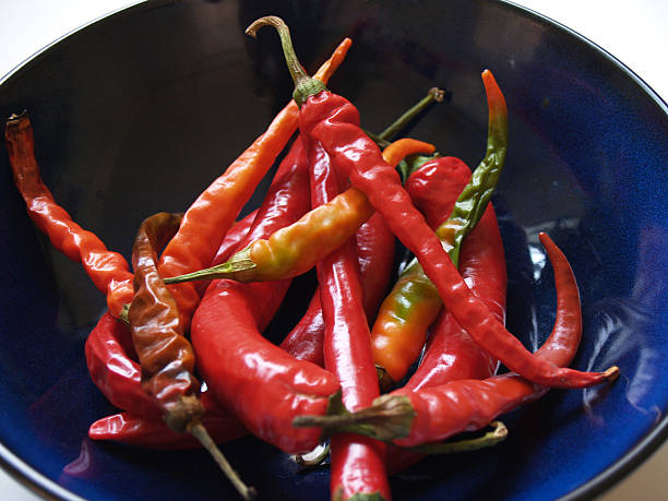 hot peppers – Foto