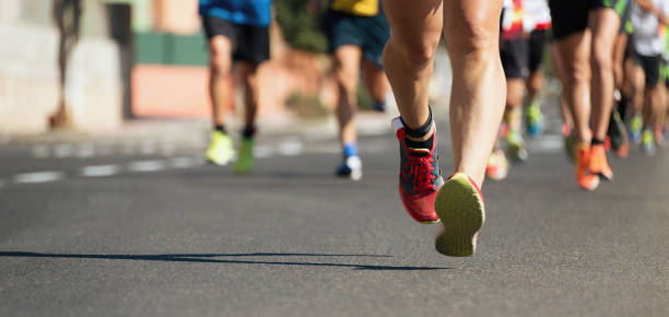 istock Marathon running in the light of evening,running 914470388