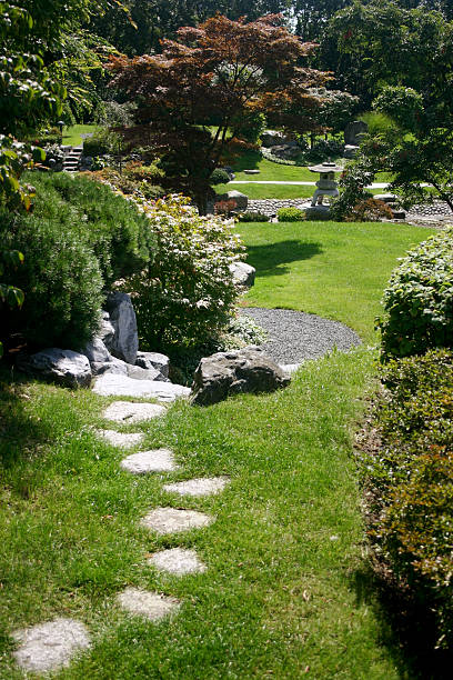istock traditional japanese garden 91447440