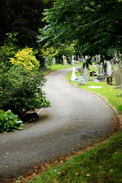 istock Cemetery tombstones 91447756