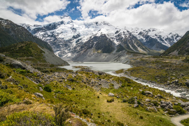 istock Mountains, Lakes and Meadow Landscape 914478982