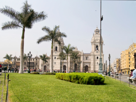 Church located in the historic center of Lima, Peru.