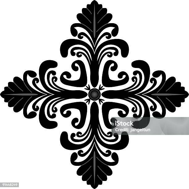 Ornament Stock Illustration - Download Image Now - Art, Black Color, Coat Of Arms