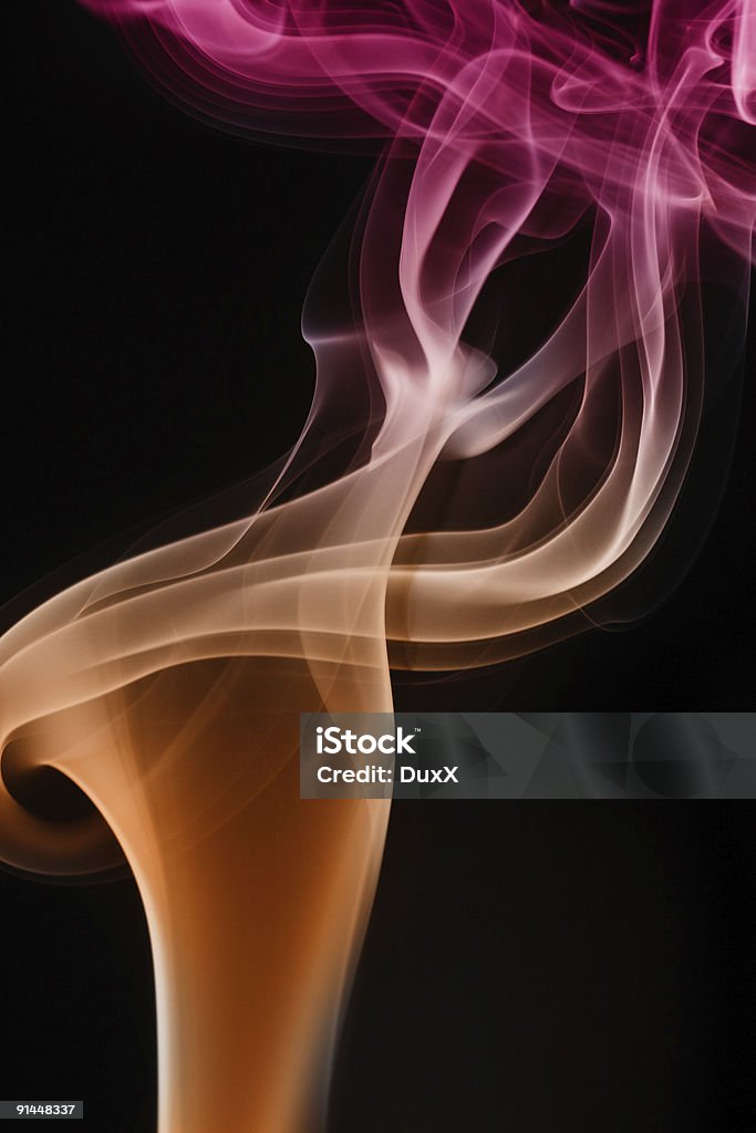 Smoke 13 Isolated abstract smoke. Abstract Stock Photo