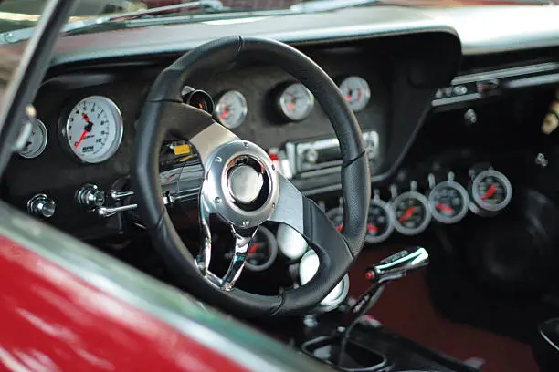 Photo of Automobile - Dash board of tricked out GTO