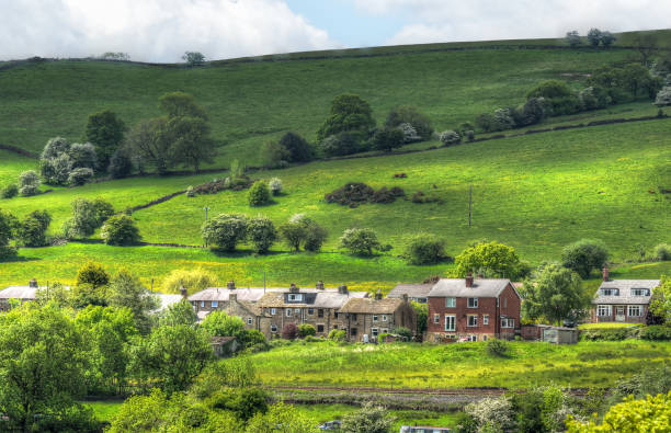istock Classic british landscape at the Peak district near Manchester 914486174