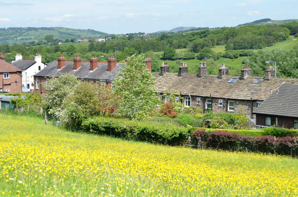 istock Classic british landscape at the Peak district near Manchester 914486620