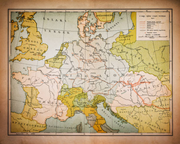 istock The spread of Gypsies in Europe. 914497260