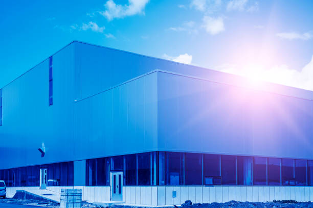 istock Modern factory building warehouse 914503542