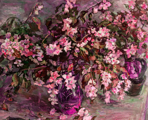 istock Oil painting, handmade 914505192