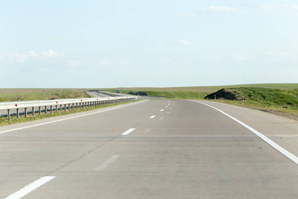istock new asphalt road on nature 914505246