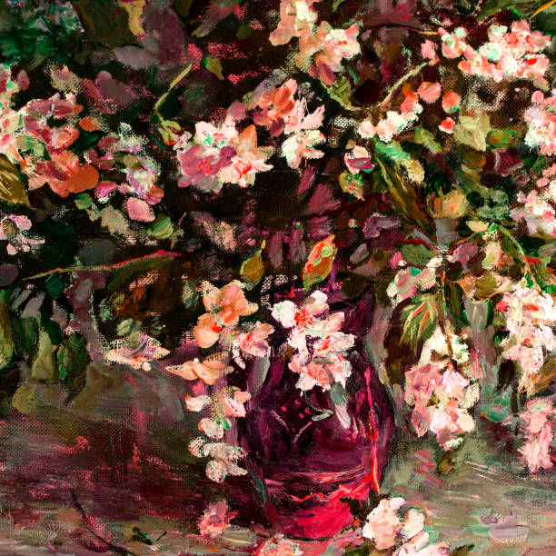 istock Oil painting, handmade 914505278