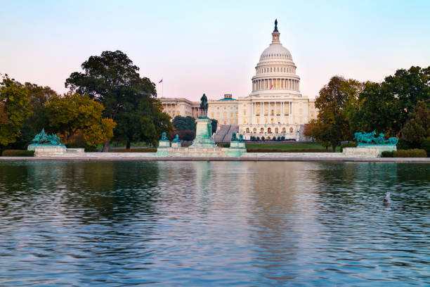 istock The United States Capitol Building, seen from reflection pool on dusk. 914513298