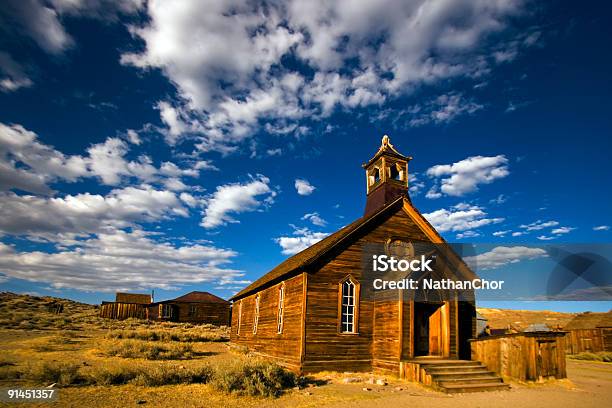 Bodie The Church Stock Photo - Download Image Now - Bodie Ghost Town, Bodie State Historic Park, California