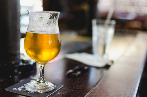 istock Beer and water in a bar 914516428