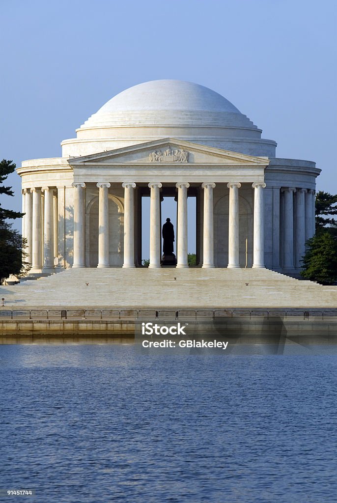 Pomnik Thomasa Jeffersona - Zbiór zdjęć royalty-free (Waszyngton DC)