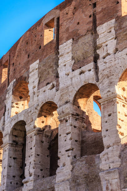 istock Details on Colosseum Arches 914520608
