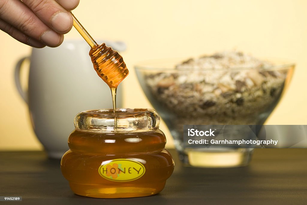 Honey Pot - Lizenzfrei Bildhintergrund Stock-Foto