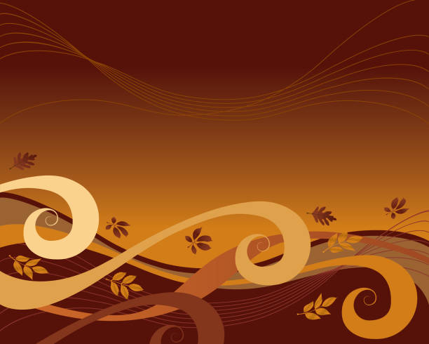 ilustraciones, imágenes clip art, dibujos animados e iconos de stock de otoño viento. - september wind november chestnut