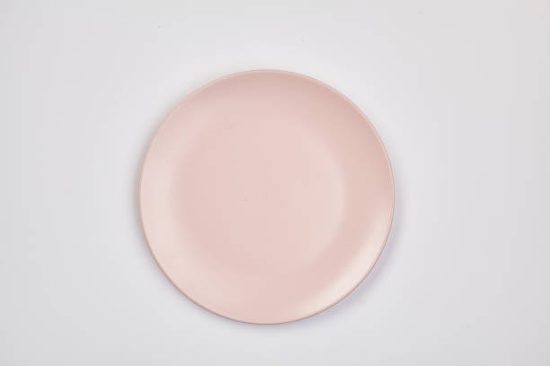 istock Plate. Colour. View from above. Isolated. For your design. 914528666