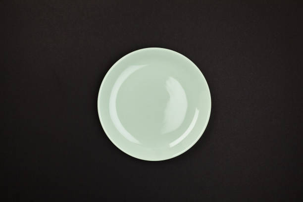 istock Plate. Colour. View from above. Isolated. For your design. 914534914