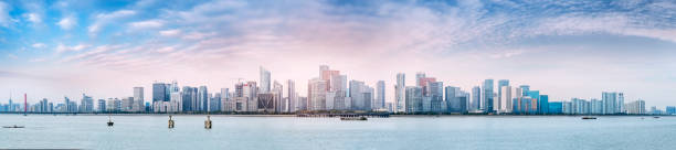 istock Chinese Hangzhou scenery and city skyline 914537644