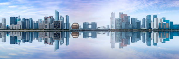 istock Chinese Hangzhou scenery and city skyline 914537676