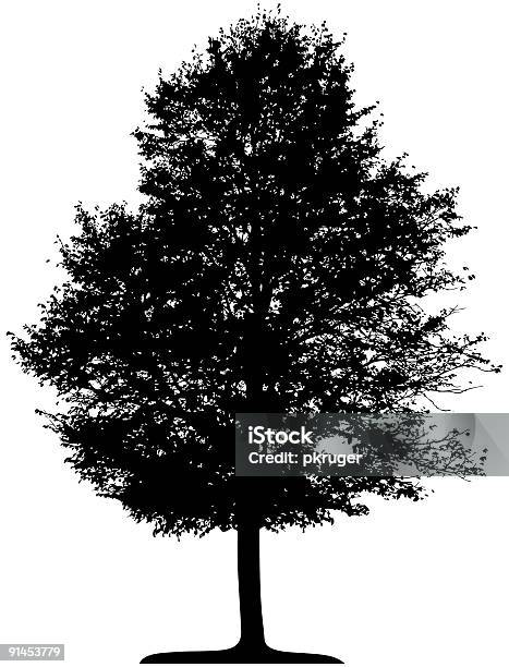 Vector Tree Isolated Stock Illustration - Download Image Now - Branch ...