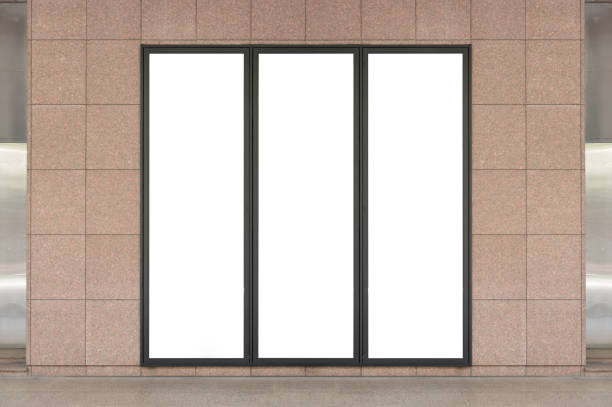 istock Shop Boutique Store Front with Big Window and Place for Name 914548828