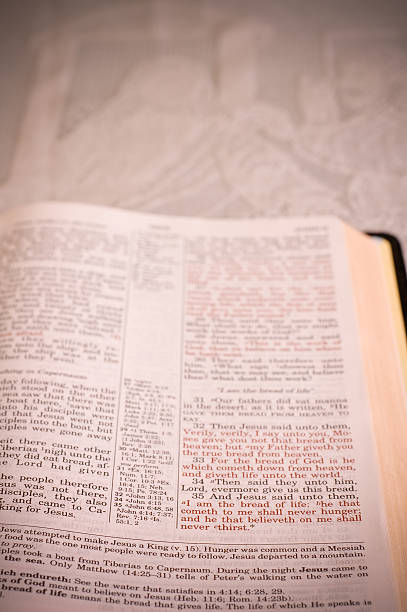 istock Bread of life Bible verse (John 6:35) 91455133