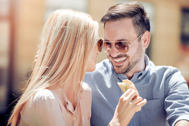 istock Happy young couple outdoors 914571156