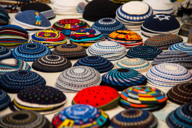 istock Yarmulke, a Jewish head covering 914576782