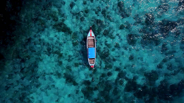 istock High Angle View Of Boat On Sea 914582486