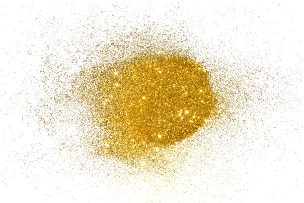 istock Textured background with golden glitter 914582914