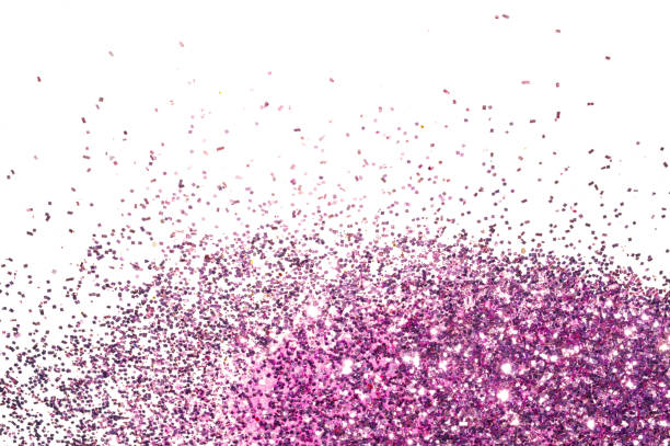 istock Textured background with purple glitter sparkle 914583198