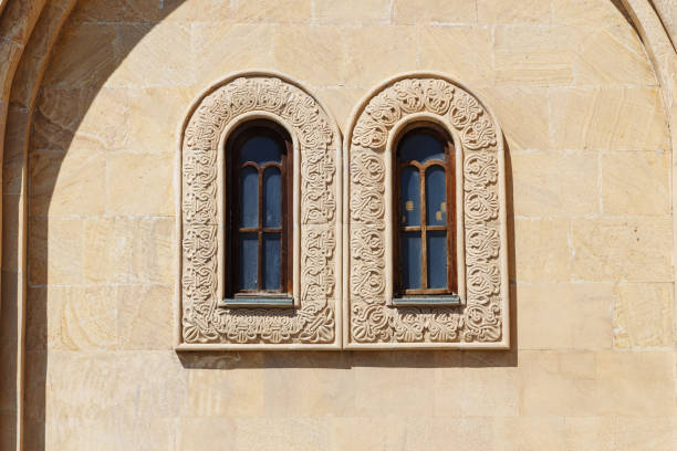 istock old windows of an arch 914583836