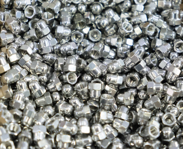 istock Plain bolts srew background photo 914595024