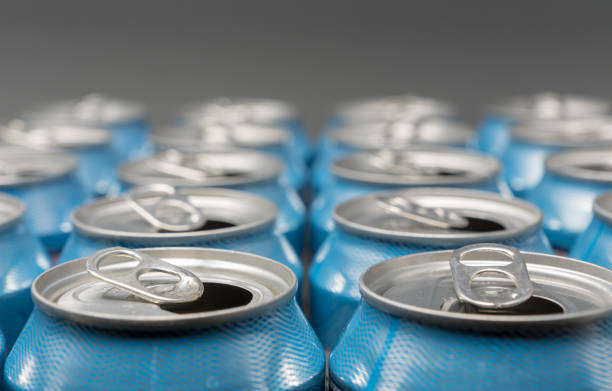 istock Close-Up Of Drink Cans 914598446